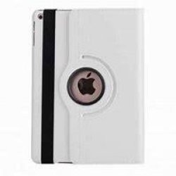 Apple iPad Air 2024 11" Rotating White Book Style Case