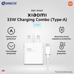 Xiaomi 33W Power Adapter USD to C