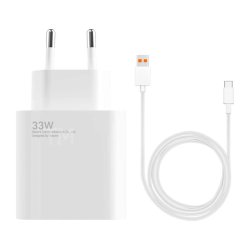 Xiaomi Charge Power adapter with cable (Type-A to C) 30W